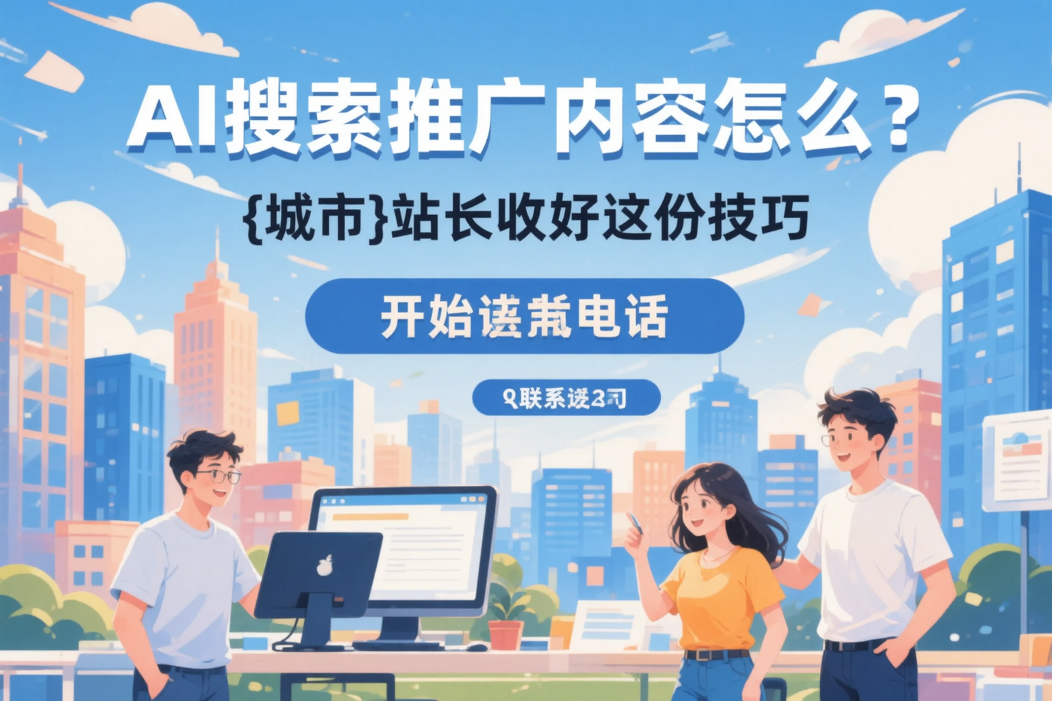 AI搜索推广内容怎么写?肇庆站长收好这份技巧