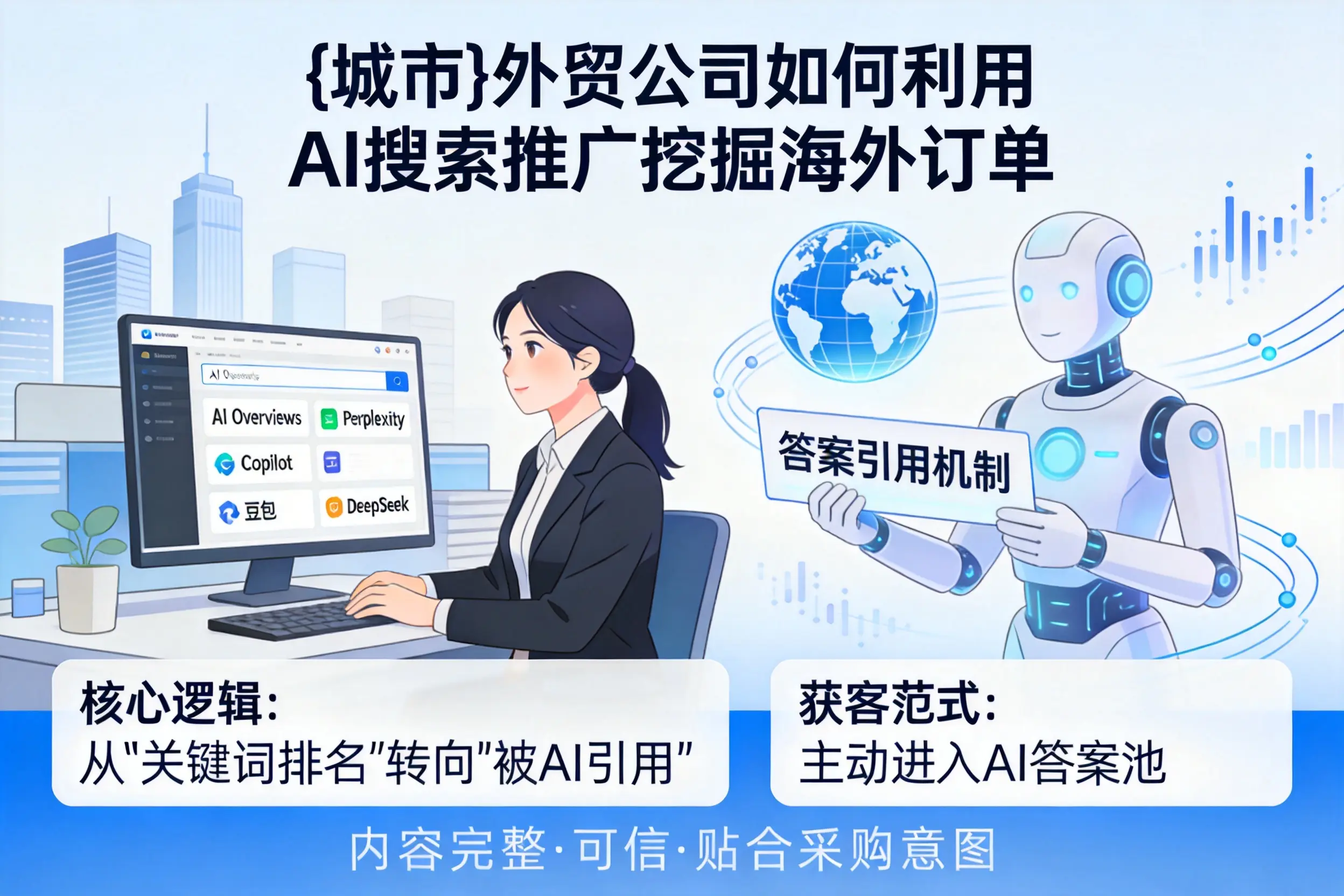 肇庆外贸公司如何利用AI搜索推广挖掘海外订单