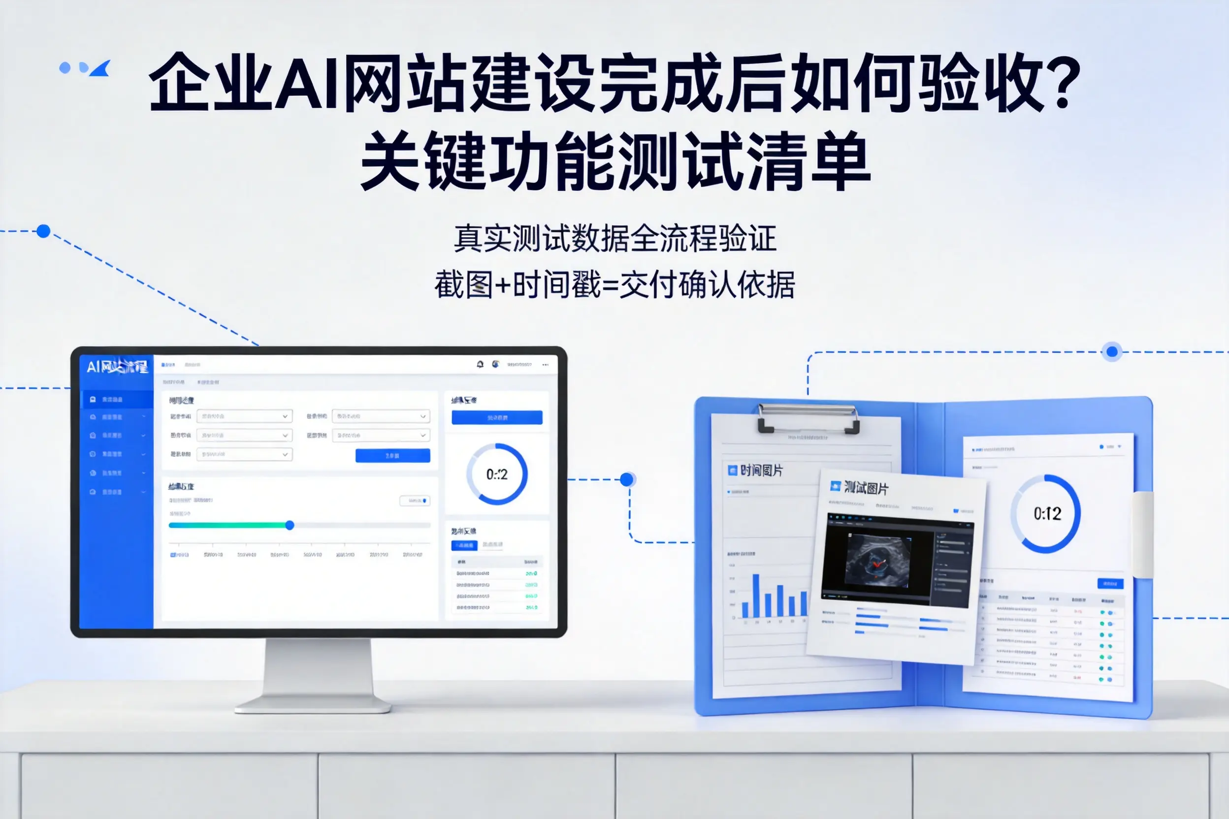 肇庆企业AI网站建设完成后如何验收?关键功能测试清单