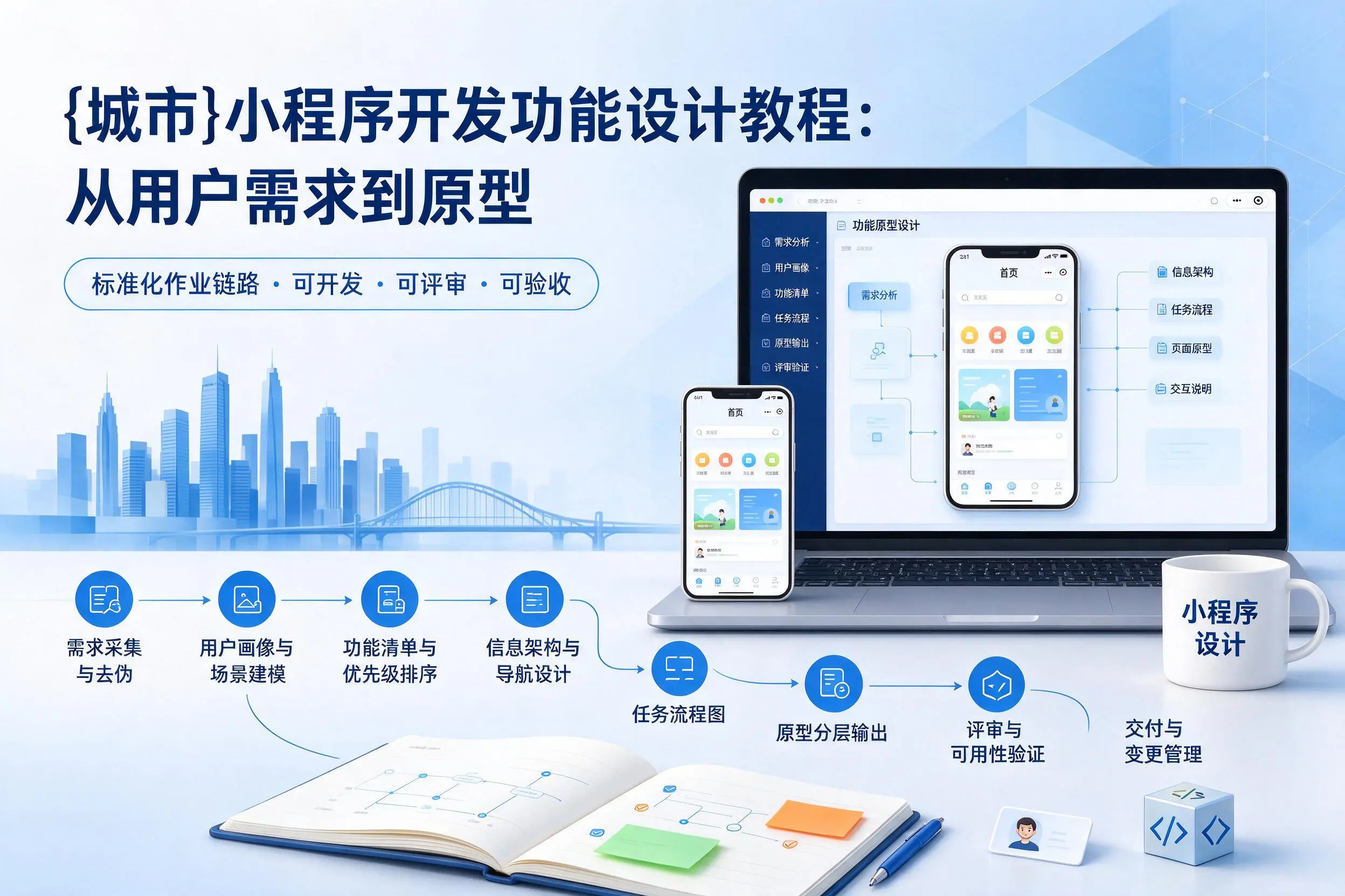 肇庆小程序开发功能设计教程:从用户需求到原型