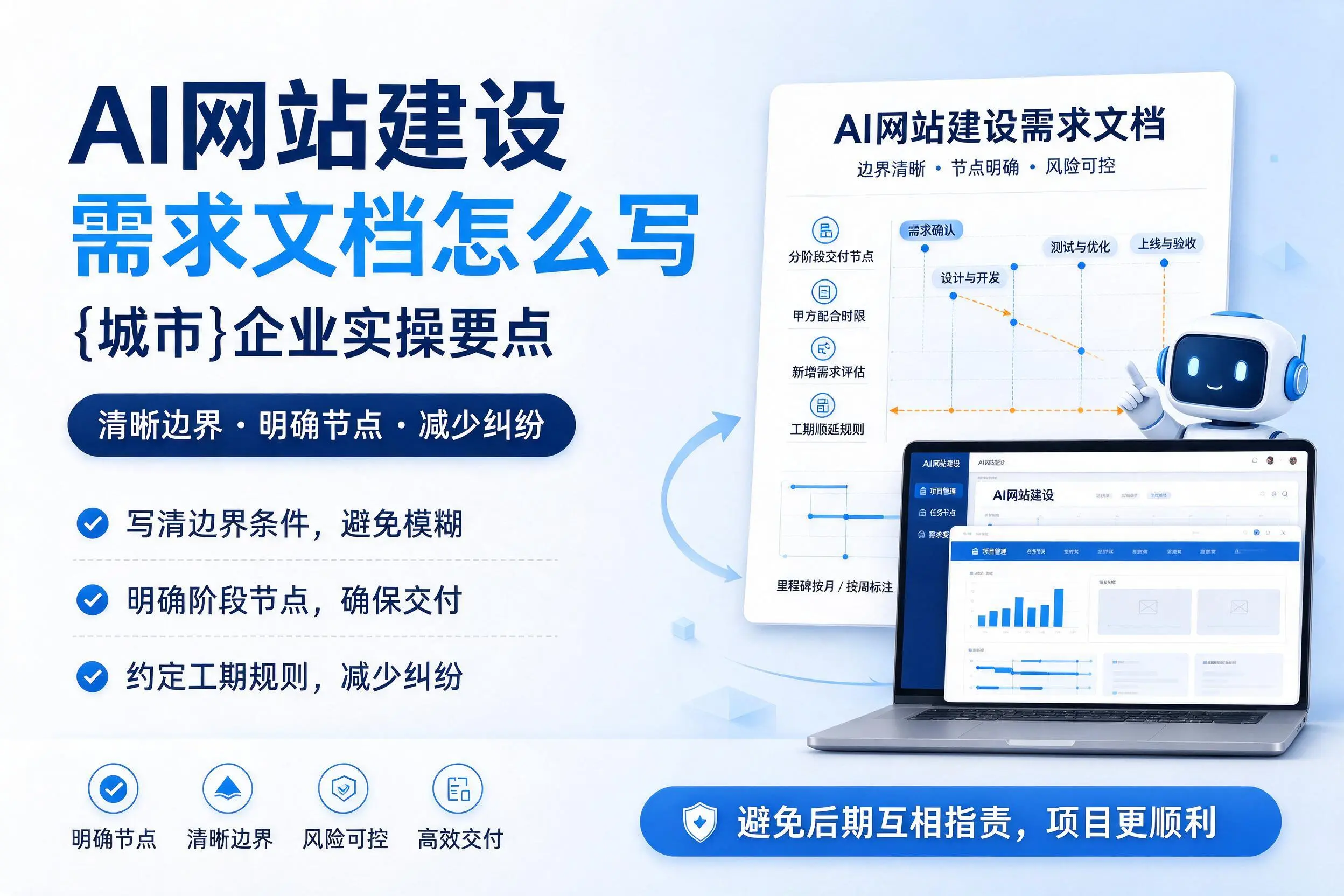 AI网站建设需求文档怎么写,肇庆企业实操要点